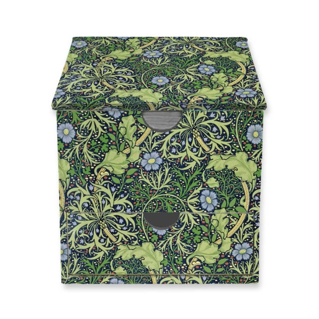 William Morris Seaweed Memo Box