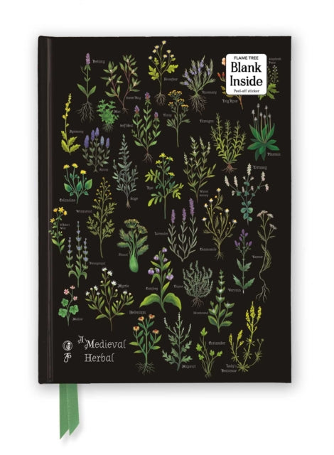 Anna Stead Medieval Herbal Foiled Bla