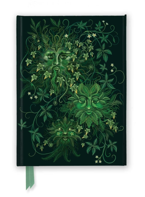Anna Stead Green Man Foiled Journal