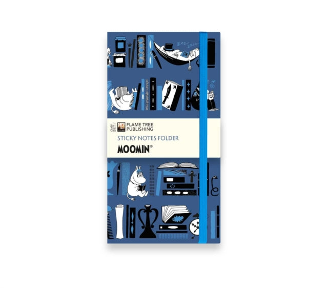 Moomin Bookshelves Flame Tree Sticky By Flame Tree Studio