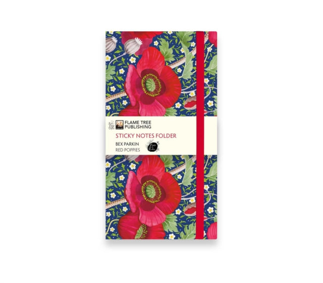 Bex Parkin Red Poppies Flame Tree Sticky By Flame Tree Studio