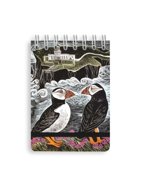 Angela Harding Fair Isle Puffins By Flame Tree Studio