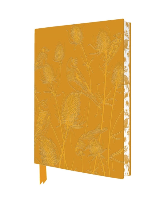 Polly Rose Morris Gathering Of Goldfinch By Flame Tree Studio