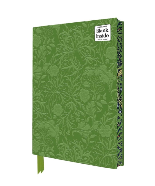 William Morris Seaweed Artisan Art Blank By Flame Tree Studio