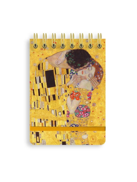 Gustav Klimt The Kiss Spiral Bound Po By Flame Tree Studio