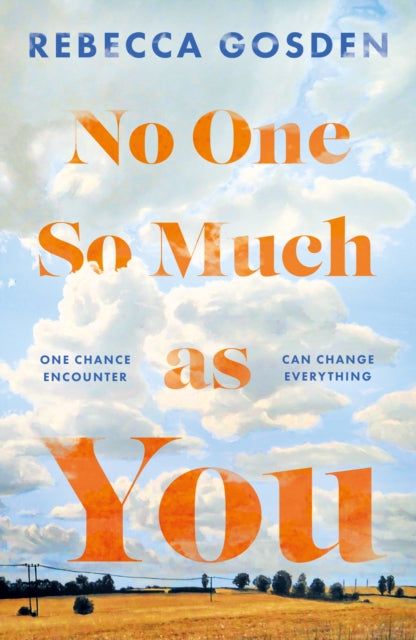 No One So Much As You