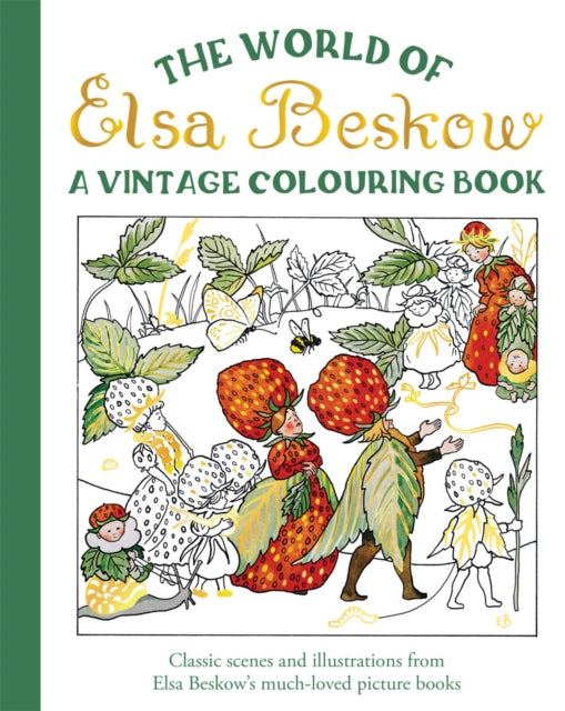 World Of Elsa Beskow A Vintage Colouring By Beskow, Elsa
