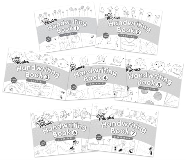Jolly Phonics Handwriting Books