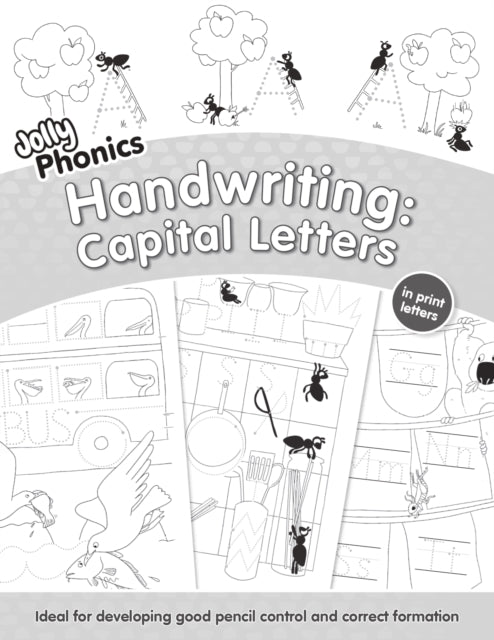 Jolly Phonics Capital Letters Handwritin By Jolly Learning