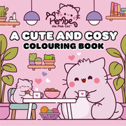 Pembe The Pink Cat A Cute & Cosy Colouri