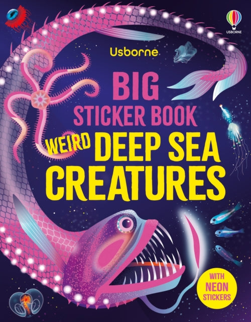 Big Sticker Book Weird Deep Sea Creature