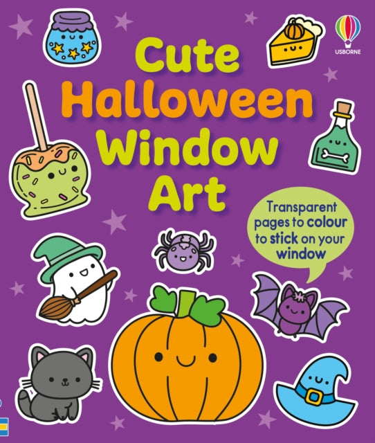 Cute Halloween Window Art By Kate Nolan