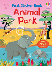 First Sticker Book Animal Park By Young, Caroline