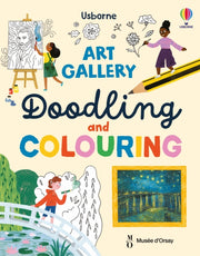 Art Gallery Doodling & Colouring