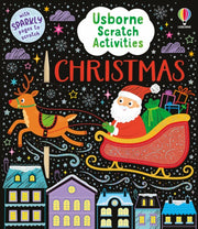 Usborne Scratch Activities Christmas By Dickins, Rosie