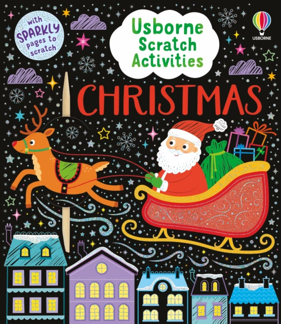 Usborne Scratch Activities Christmas By Dickins, Rosie
