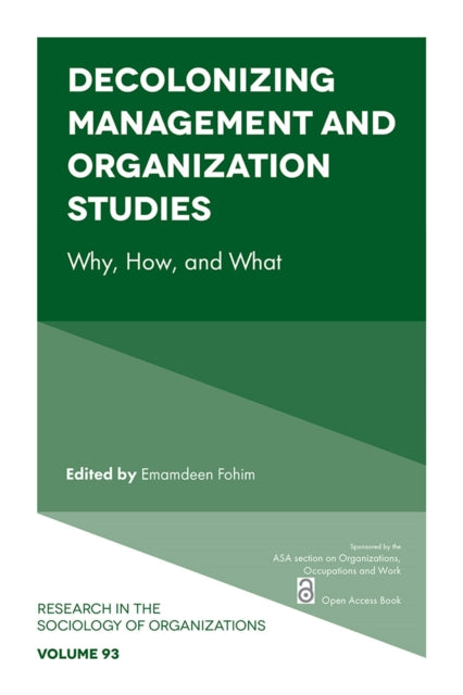 Decolonizing Management And Organizatio