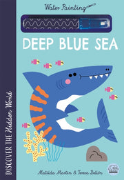 Deep Blue Sea Water Painting