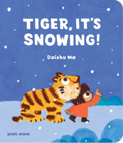 Tiger Its Snowing By Ma, Daishu
