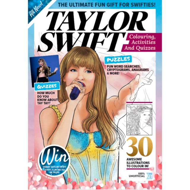 Taylor Swift Colouring Activities Quizze