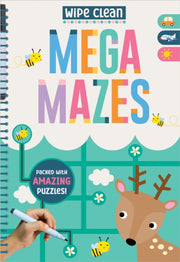 Wipe Clean Mega Mazes