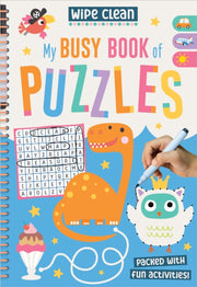 Wipe Clean My Busy Book Of Puzzles By Make Believe Ideas