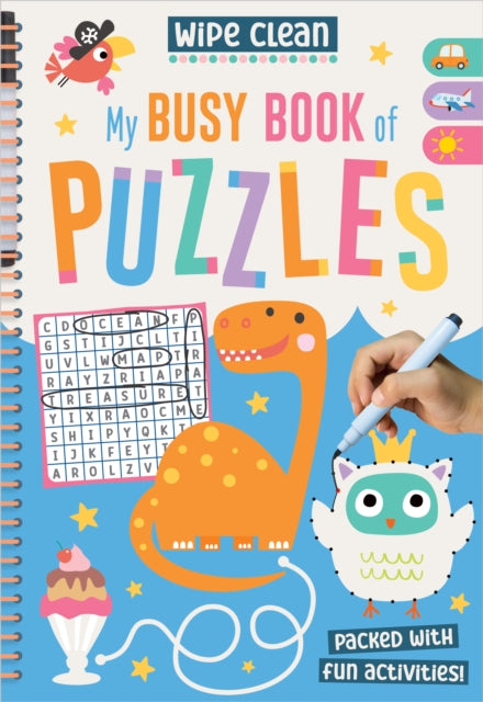 Wipe Clean My Busy Book Of Puzzles