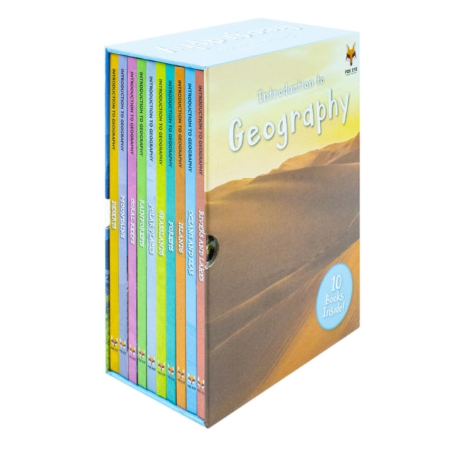 Introduction To Geography Hardback Set By Brooke Jasmine