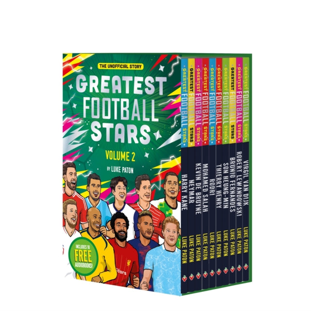 Greatest Football Stars 10 Book Collecti