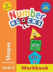 Numberblocks Shapes Orange Level Workboo