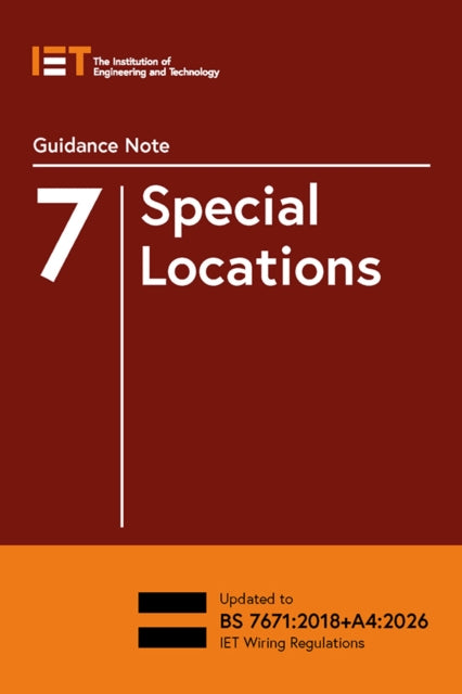 Guidance Note 7 Special Locations 8th Ed