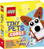 Lego Tiny Pets/book & Corgi Mini Build
