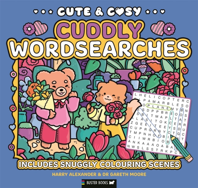 Cute Cosy Wordsearches By Moore, Gareth