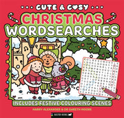 Cute & Cosy Christmas Wordsearches By Moore, Gareth