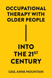 Occupational Therapy With Older People I