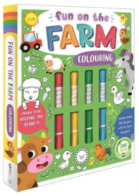 Fun On The Farm Colouring Book/felt Tip