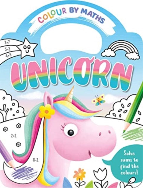 Colour By Maths Unicorn