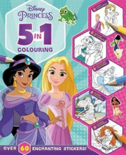 Disney Princess 5in1 Colouring