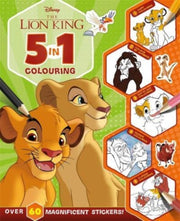 Disney The Lion King 5in1 Colouring By <![cdata[]]>