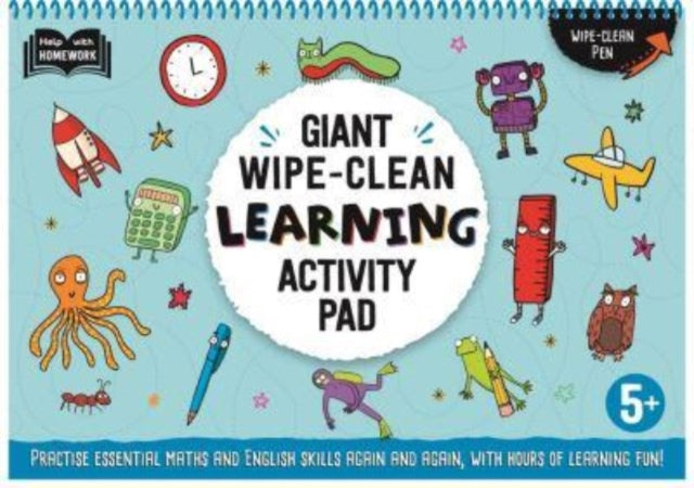 5 Plus Giant Wipe Clean Learning Activit