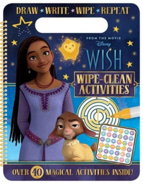 Disney Wish Wipe Clean Activities