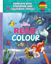 Dis Princess Ariel Read Colour