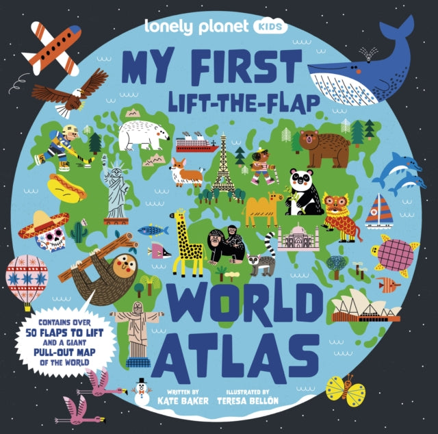 My First Lift The Flap World Atlas By Kay, Liz (illus)