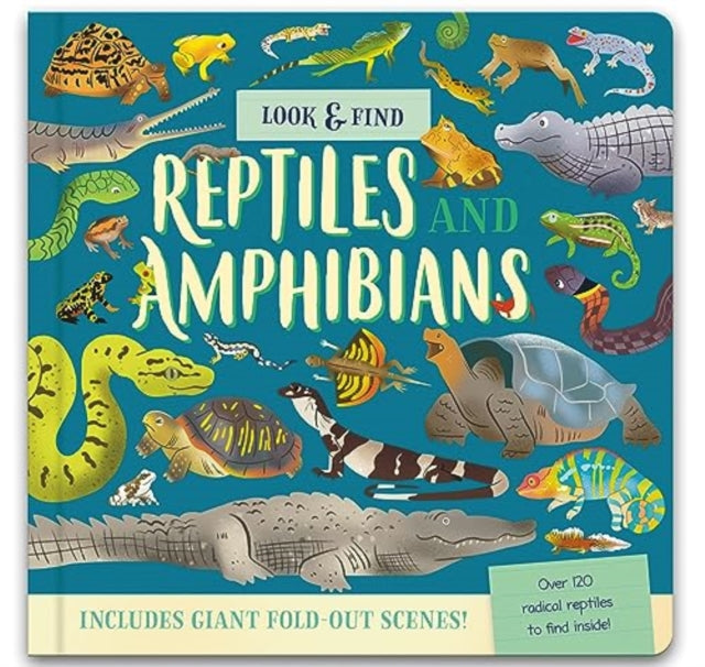 Look & Find Book Reptiles & Amphibians