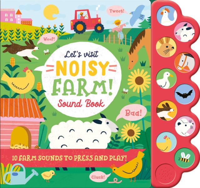 Lets Visit Noisy Farm Sound Book