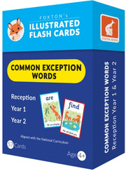 Common Exception Words Flash Cards: