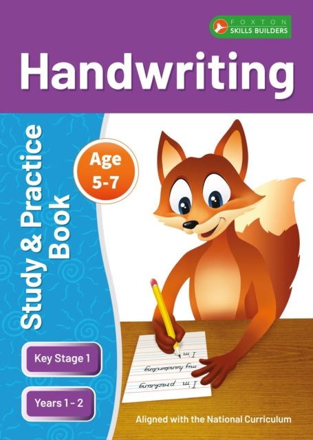 Ks1 Handwriting Study Practice Book For