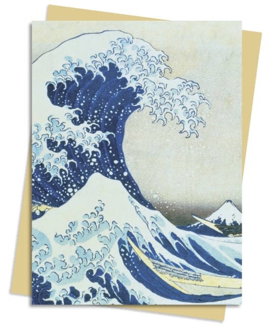 Great Wave Hokusai Greeting Card Pck 6 By Flame Tree Studio