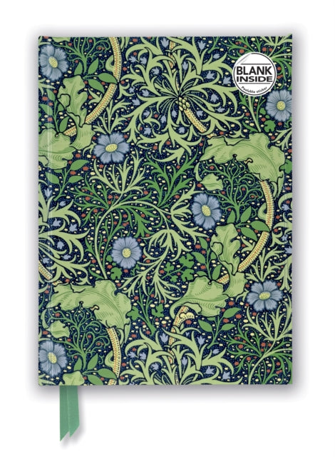 William Morris Seaweed Foiled Blank Jour