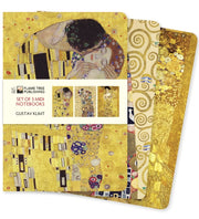 Gustav Klimt Midi Notebook Collection X3